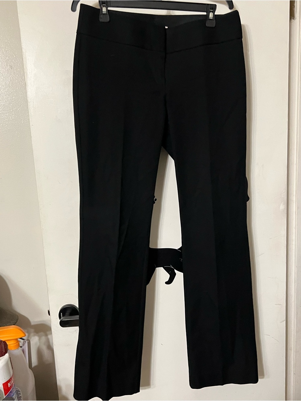 LOFT Black Boot Cut Dress Pants